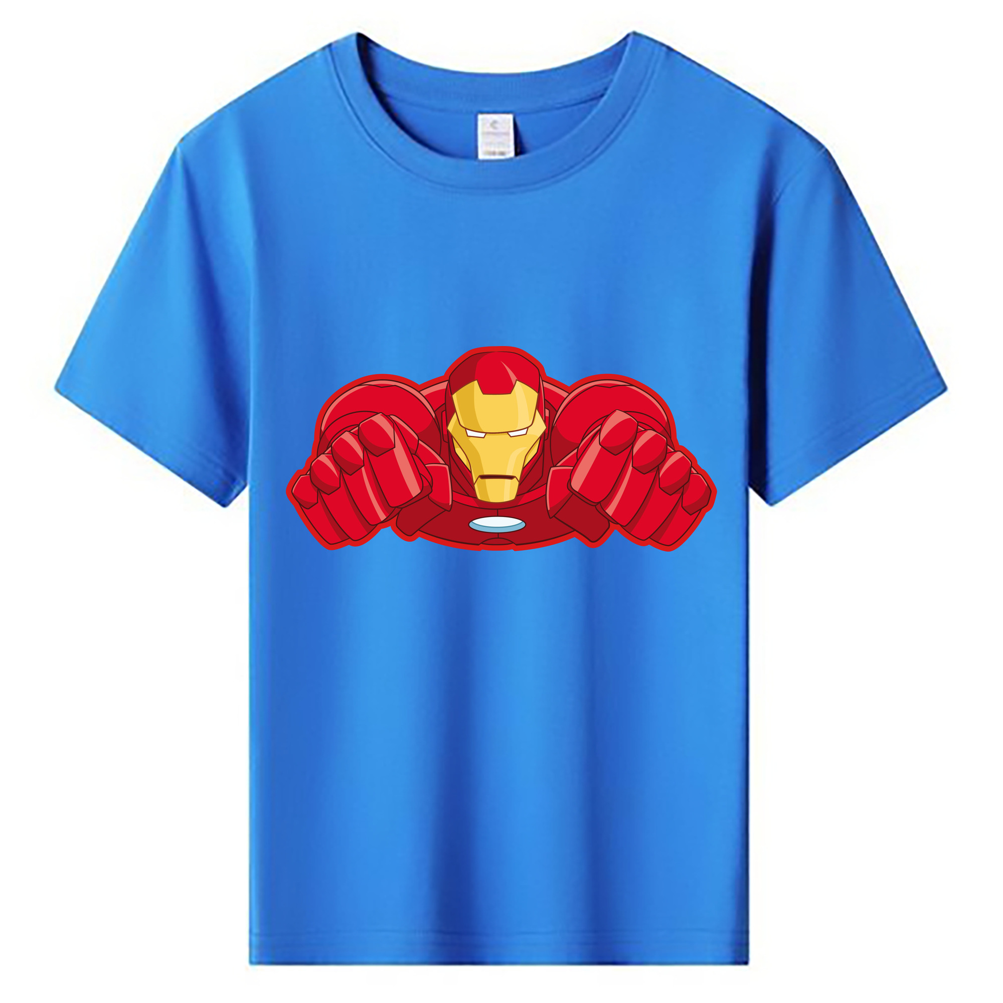（画像用） アベンジャーズ The Avengers 綿100％キッズTシャツ（フロントプリント）
